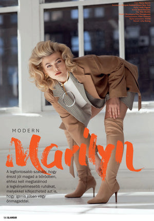 Glamour | Modern Day Marilyn Wears Brash Cat✨💄💋