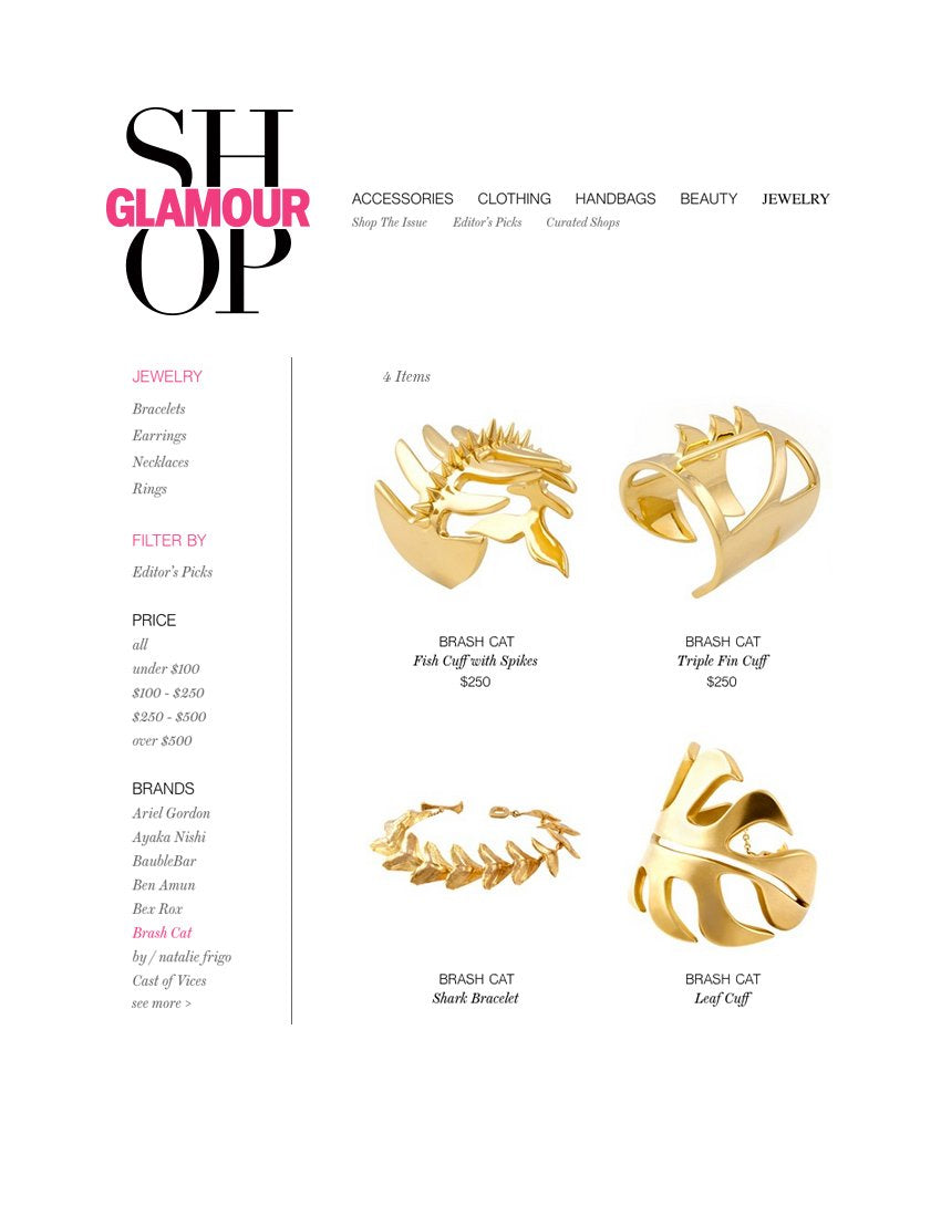 Shop Brash Cat on Shop.Glamour.Com This Fashion Week #NYFW #PopUp