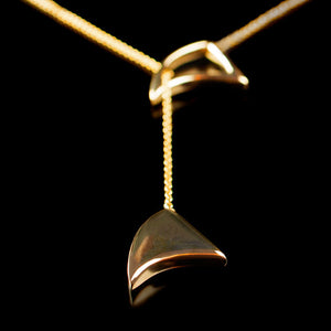 Double Fin Necklace
