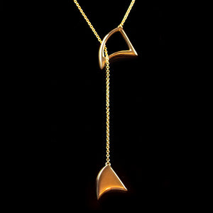Double Fin Necklace