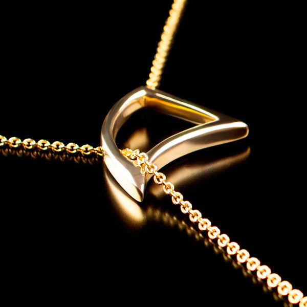 Double Fin Necklace