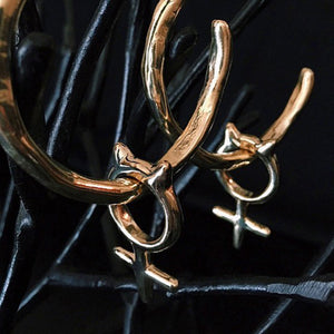 Hammered Hoops