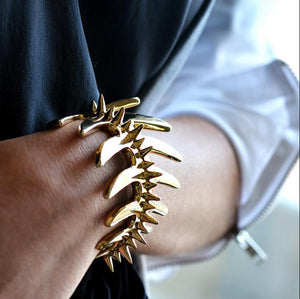 Fish Cuff with Spikes