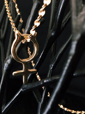 Girl Cat Necklace♀