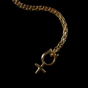 Girl Cat Necklace♀
