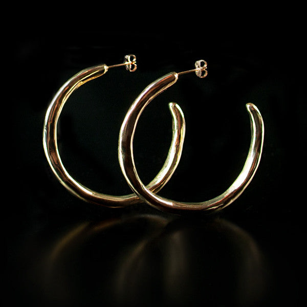 Hammered Hoops
