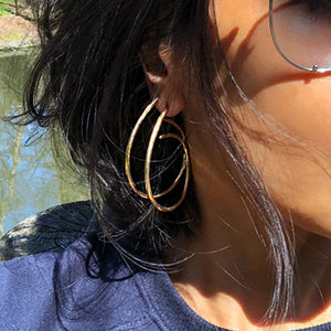 Wire Hoop Earrings